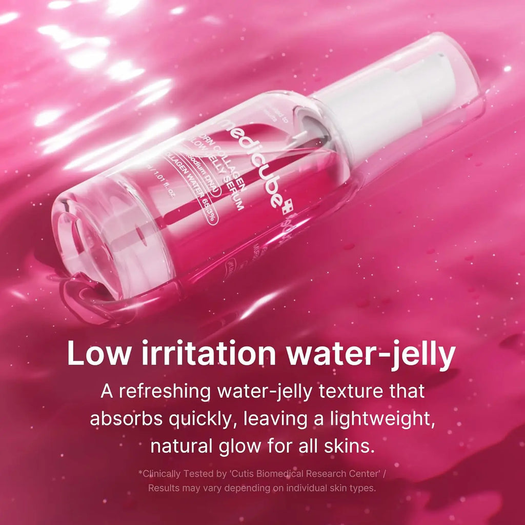 PDRN Salmon DNA Pink Collagen Glow Jelly Serum Face & Body Anti-Wrinkle Moisturizer 100mL