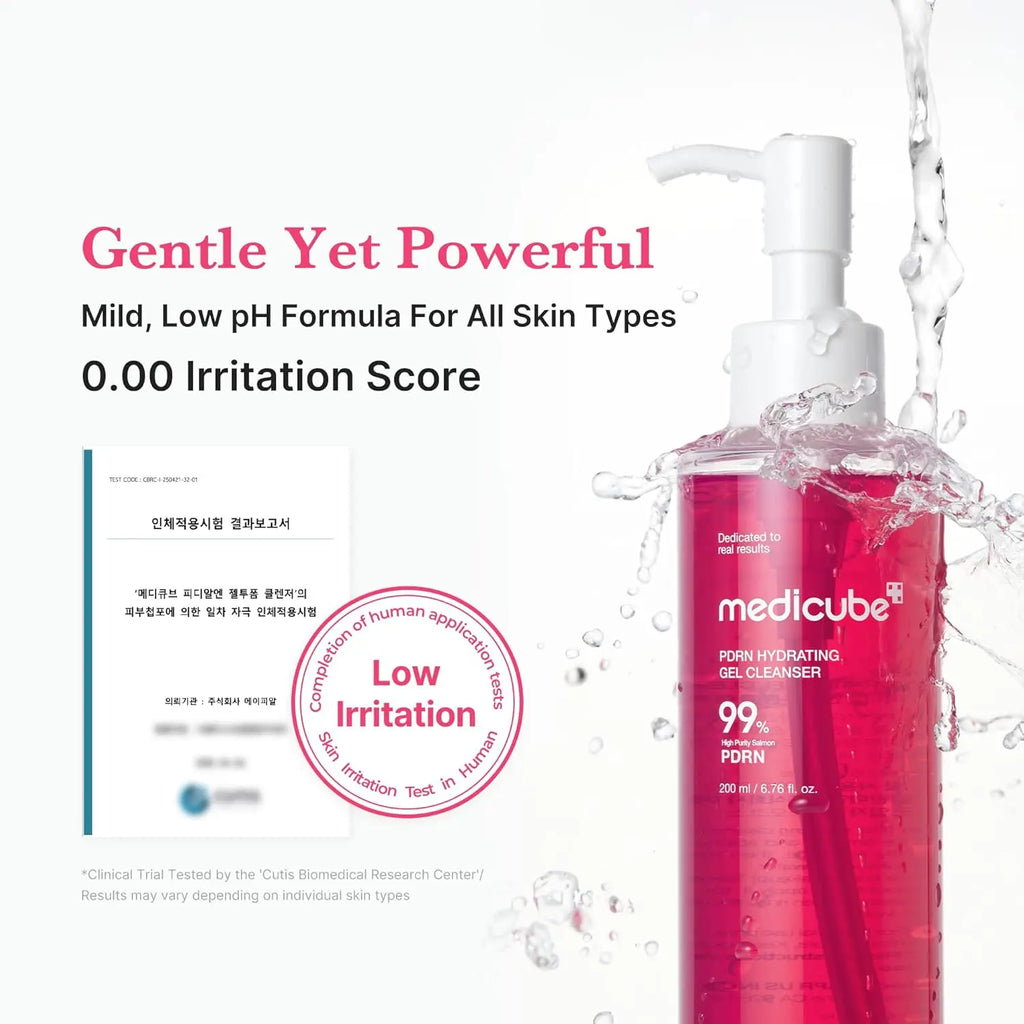 Medicube Jelly-to-Foam Cleanser Low pH Hydrating Daily Face Wash All Skin Types Korean Skincare