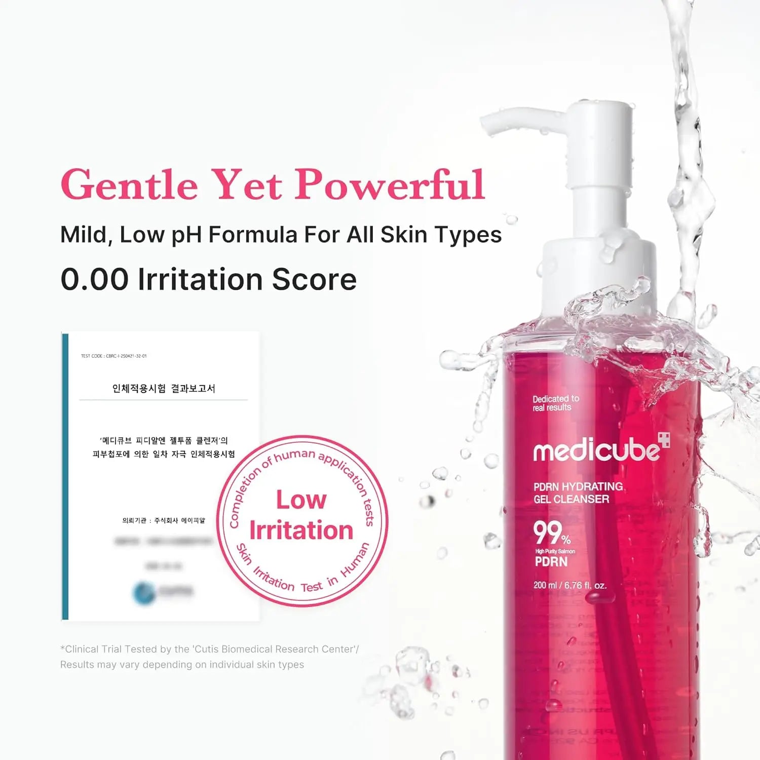 Medicube Jelly-to-Foam Cleanser Low pH Hydrating Daily Face Wash All Skin Types Korean Skincare