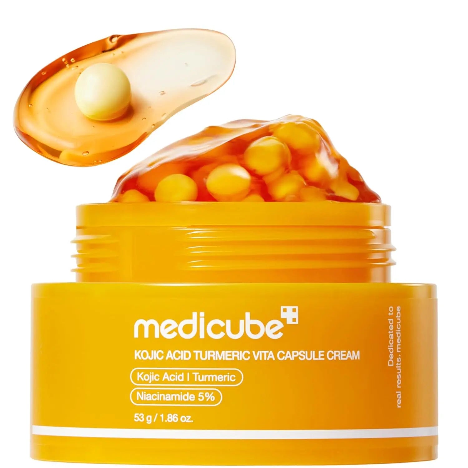 Medicube Kojic Acid Turmeric Capsule Cream Uneven Skin Tone Brightening Korean Skincare