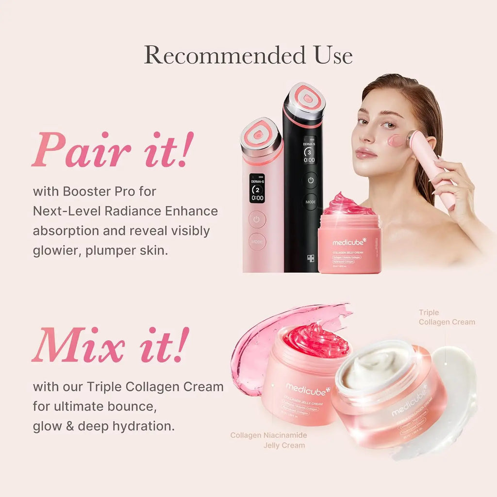 Collagen Jelly Cream Niacinamide Skin Barrier Moisturizer Glass Skin Korean Skincare