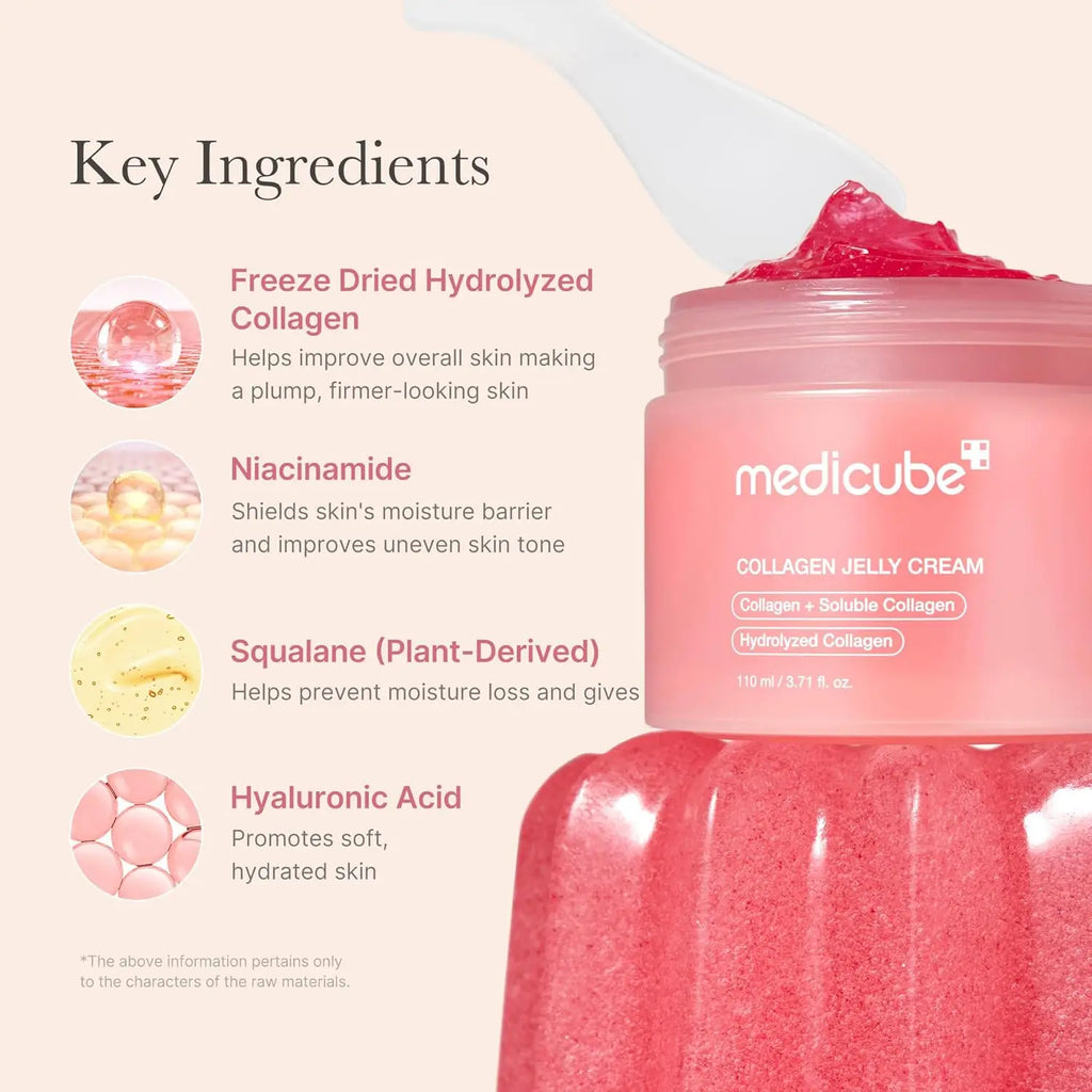 Collagen Jelly Cream Niacinamide Skin Barrier Moisturizer Glass Skin Korean Skincare