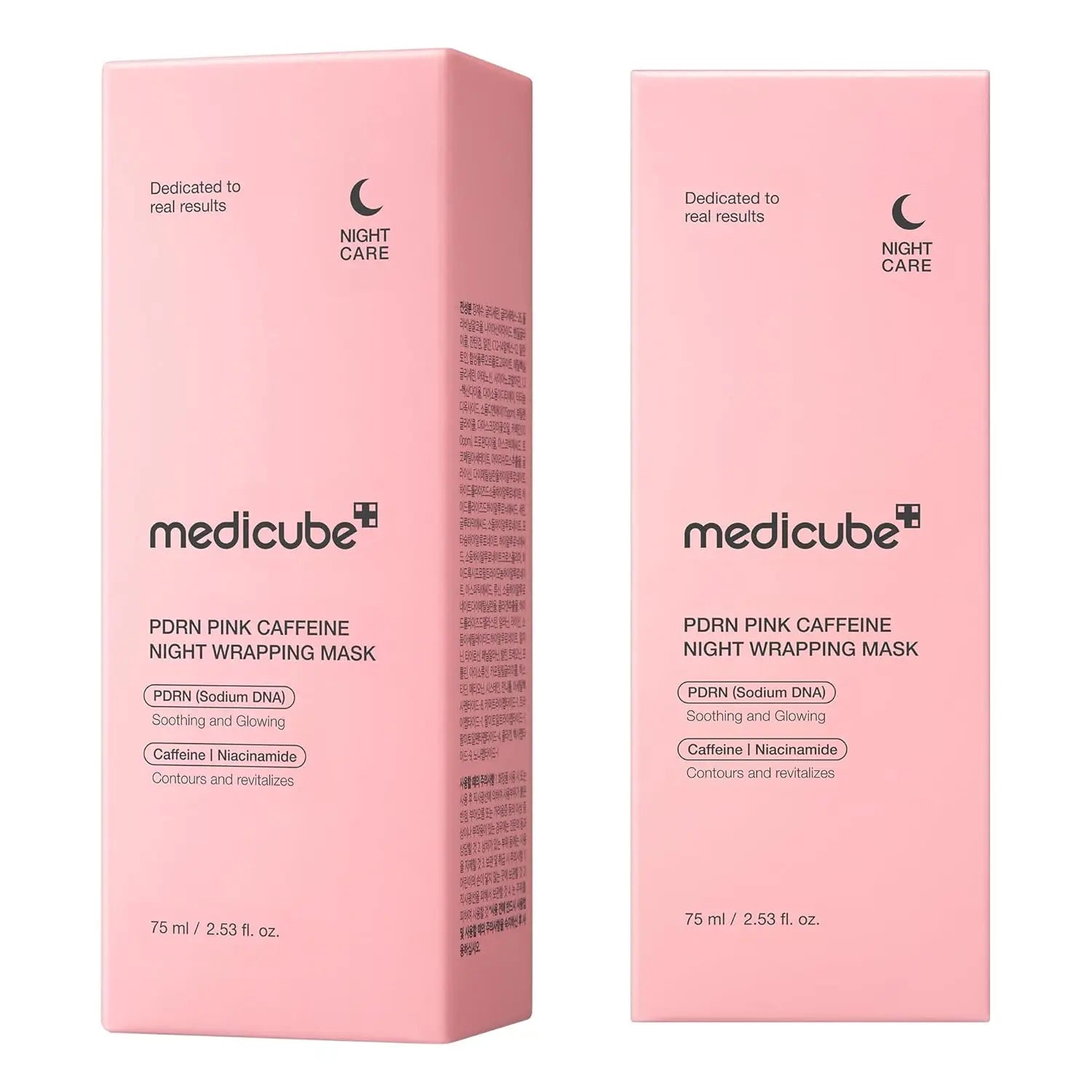 Medicube PDRN Caffeine Overnight Peel-Off Wrapping Mask Glass Skin Korean Skincare