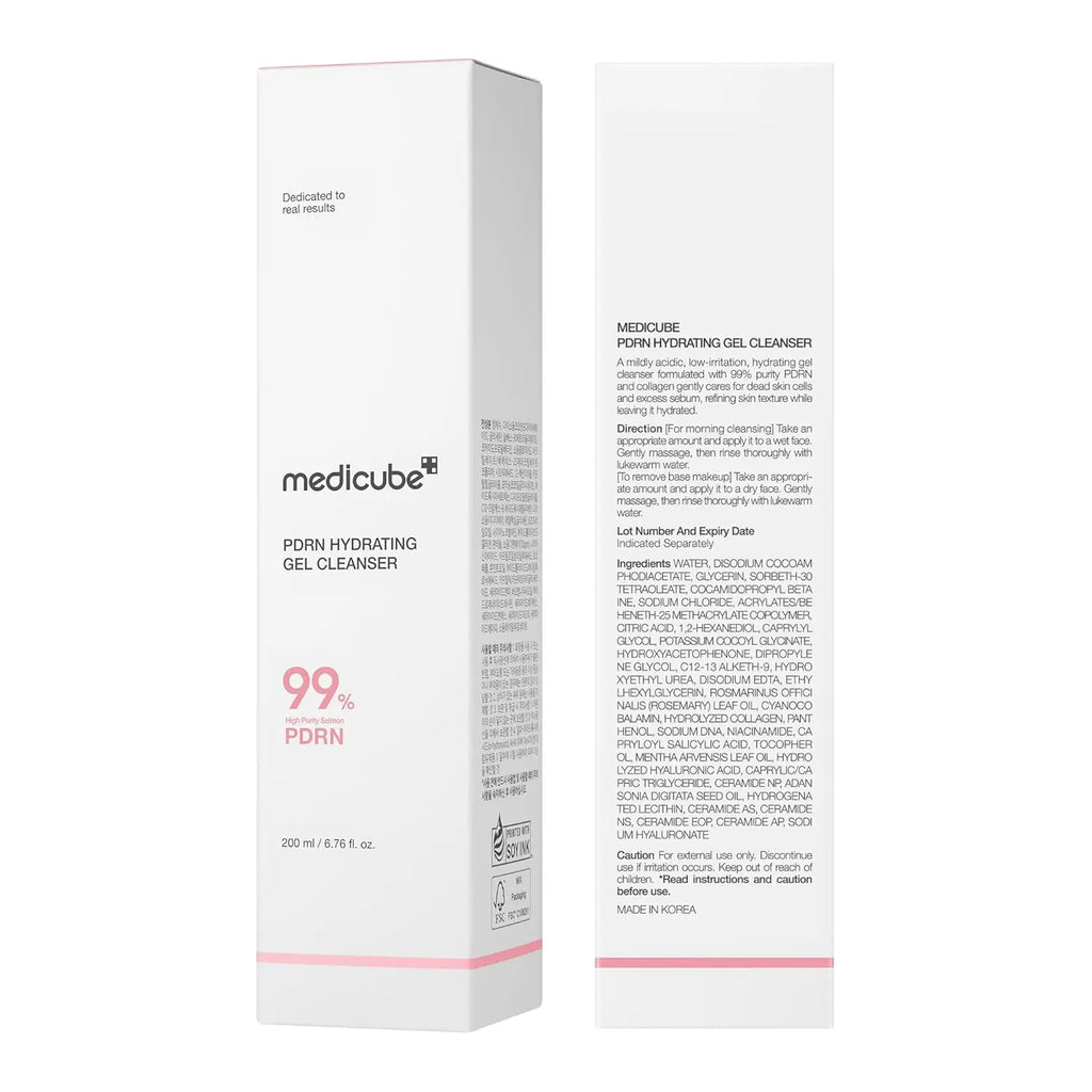 Medicube Jelly-to-Foam Cleanser Low pH Hydrating Daily Face Wash All Skin Types Korean Skincare