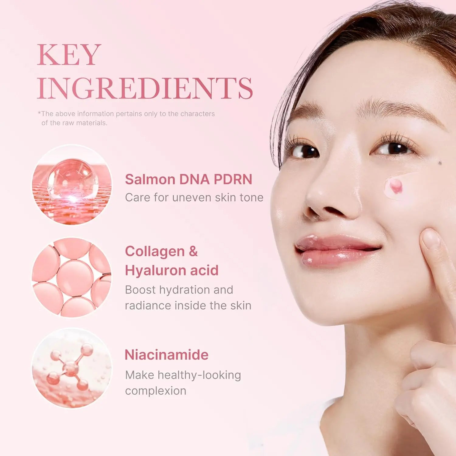Medicube Salmon DNA PDRN Pink Collagen Capsule Cream Lightweight Face Moisturizer Korean Skincare