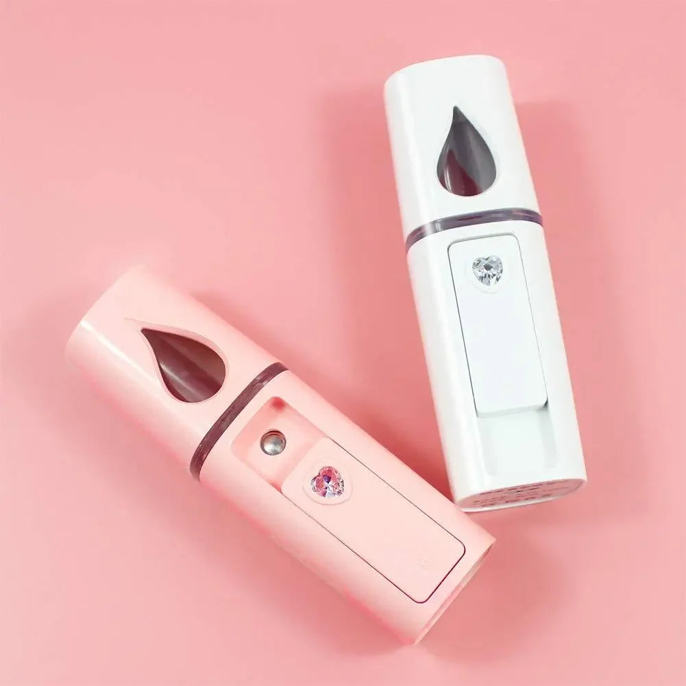 Mini Nano Facial Mist Steamer — Cute Handheld Hydration