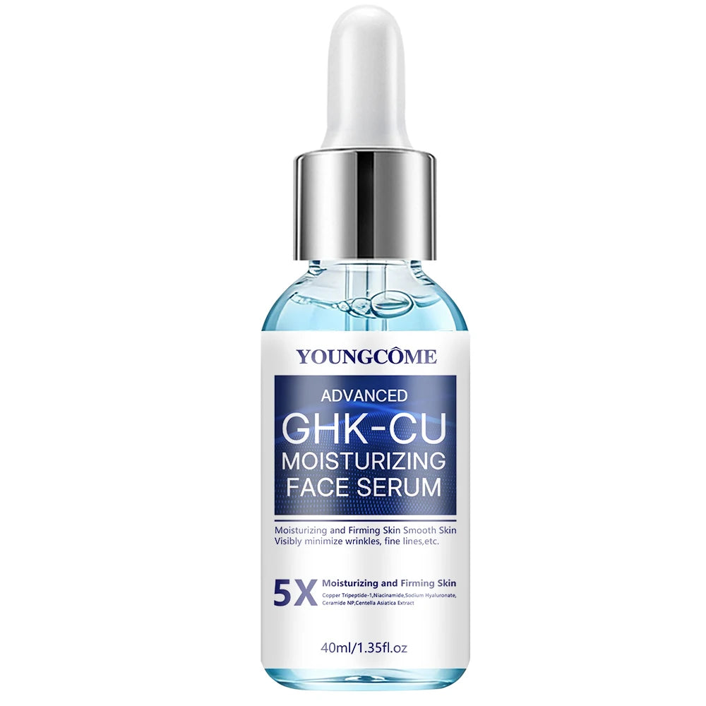 Copper Peptide Face Serum & Cream Set — GHK-Cu Anti-Aging Firming Skincare