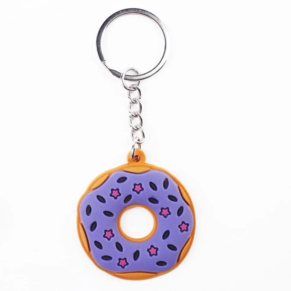 Kawaii Cheese Keychain — Cute Cheese Block Bag Charm & Key Ring