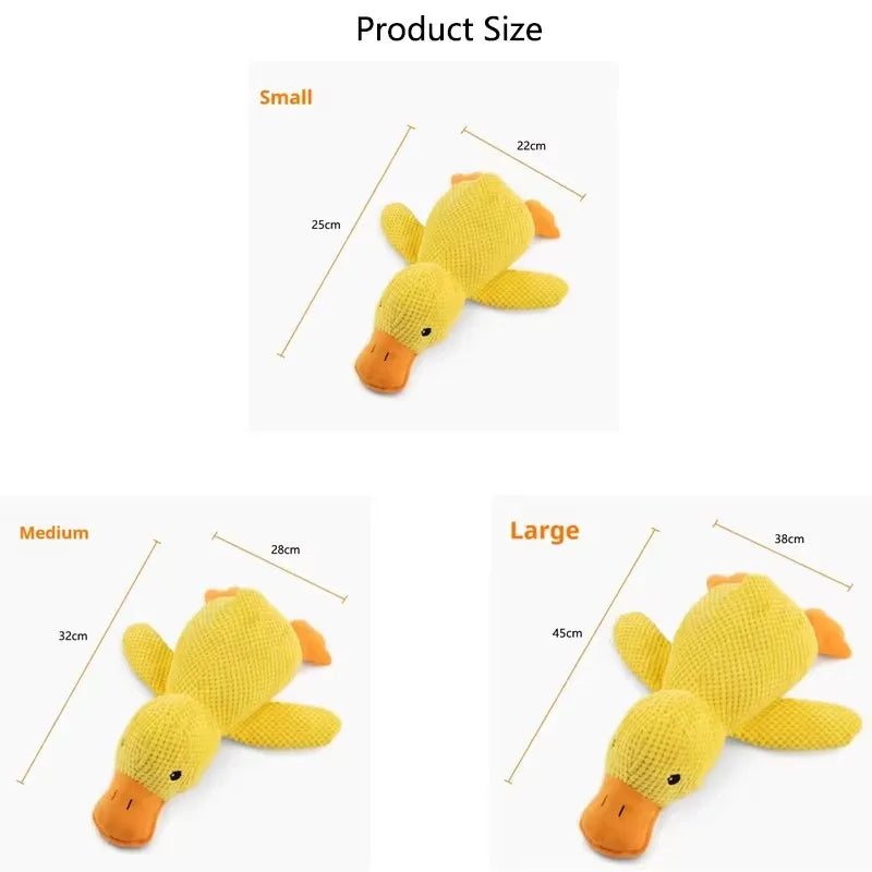 Cuddle Duck Plushie — Soft Cute Stress-Relief Stuffed Toy