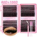 DIY Cluster Lash Extensions Kit — Reusable Wispy Faux Mink Lashes