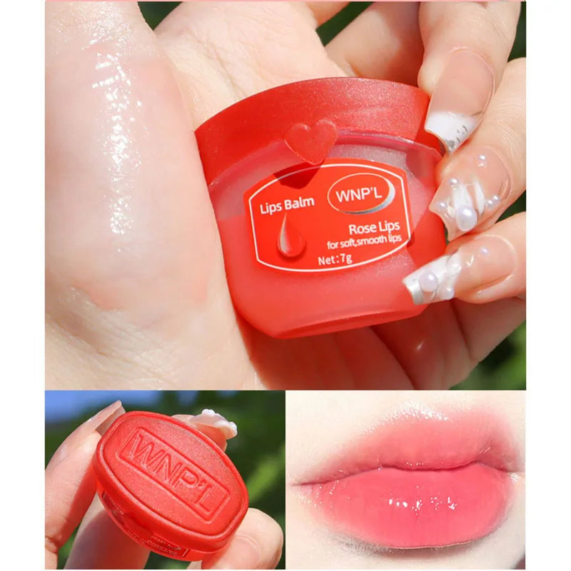 Moisturizing Lip Balm Set 6-Pack Natural Plant Formula Anti-Cracking Hydrating Lip Care