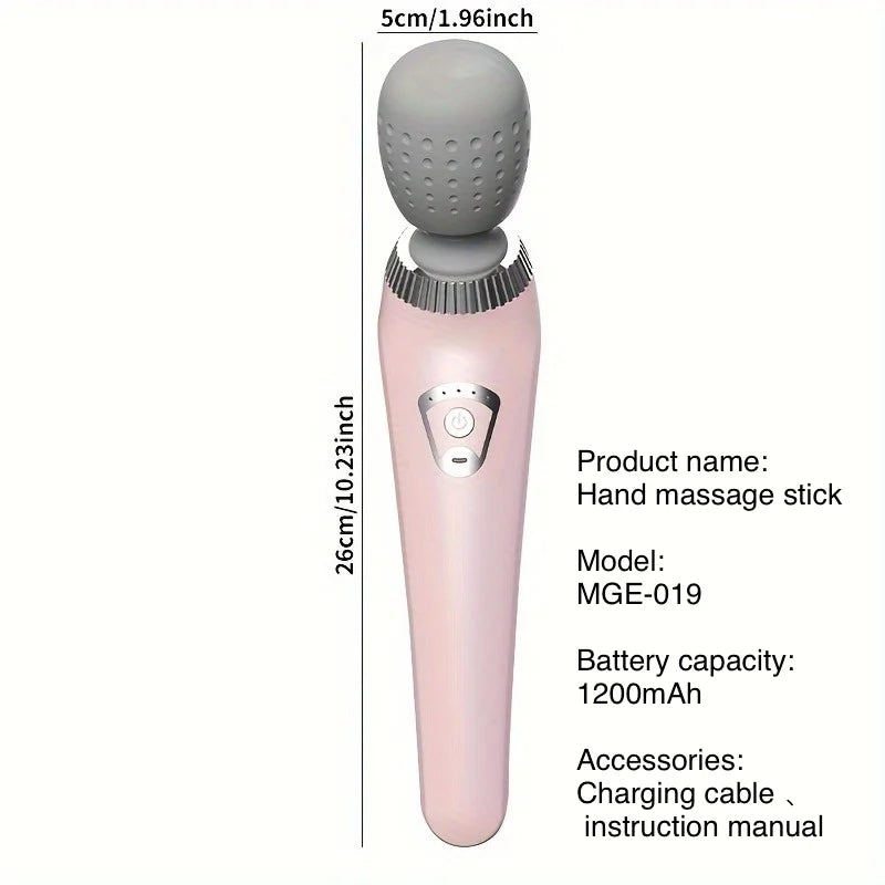 Portable Full-Body Massage Wand — USB Rechargeable