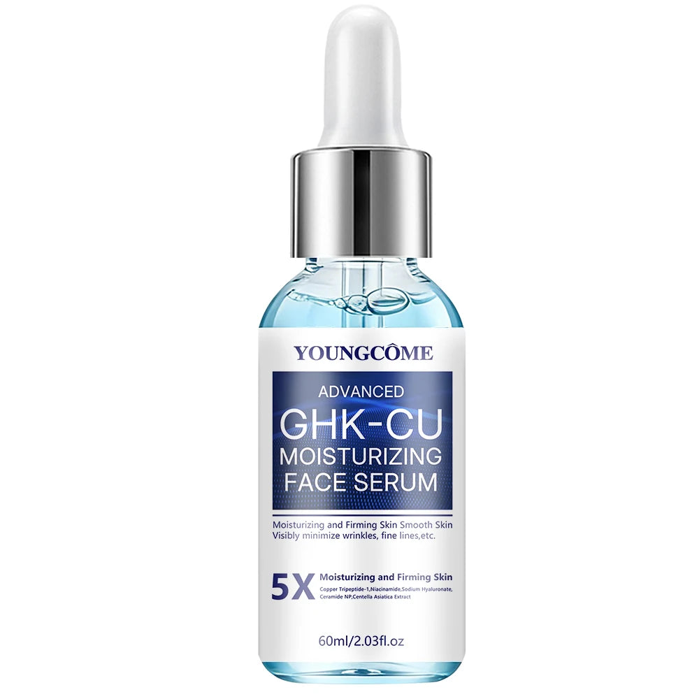 Copper Peptide Face Serum & Cream Set — GHK-Cu Anti-Aging Firming Skincare