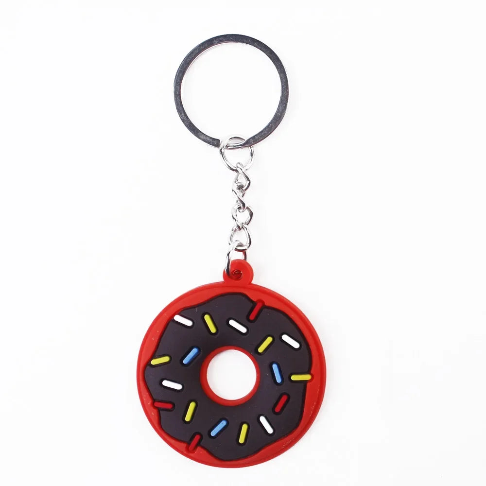 Kawaii Cheese Keychain — Cute Cheese Block Bag Charm & Key Ring