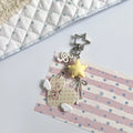 Cute Animal Trinket Keychain — Kawaii Bag Charm & Backpack Pendant