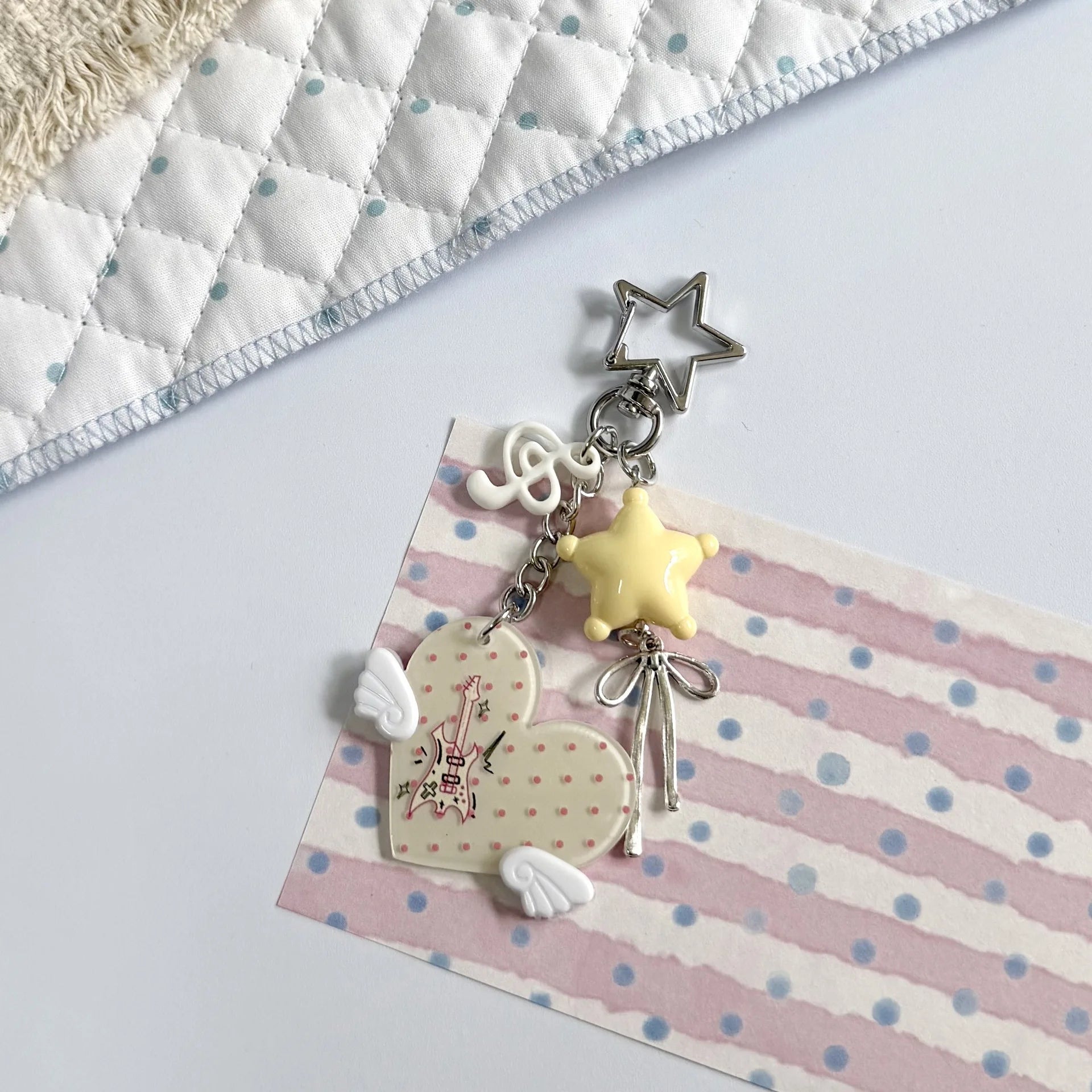 Cute Animal Trinket Keychain — Kawaii Bag Charm & Backpack Pendant