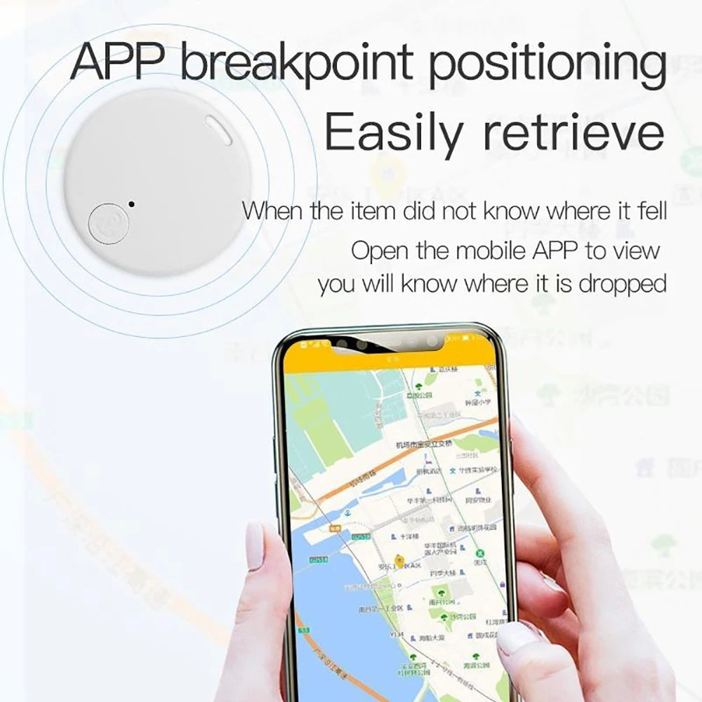 Mini Bluetooth Item Tracker — Anti-Lost Finder for Keys, Wallet & Bags