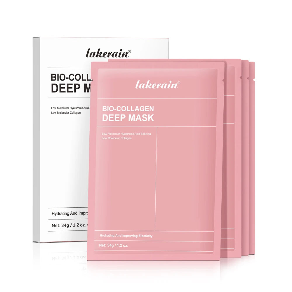 Korean Collagen Peel-Off Face Mask Anti-Wrinkle Lifting Overnight Bio Pack Night Wrapping Mask