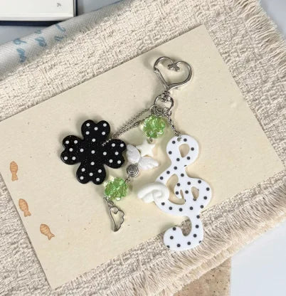 Cute Animal Trinket Keychain — Kawaii Bag Charm & Backpack Pendant