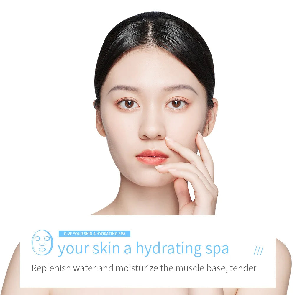 Korean Sheet Mask Set — Hydrating Collagen, Vitamin C & Centella Face Masks