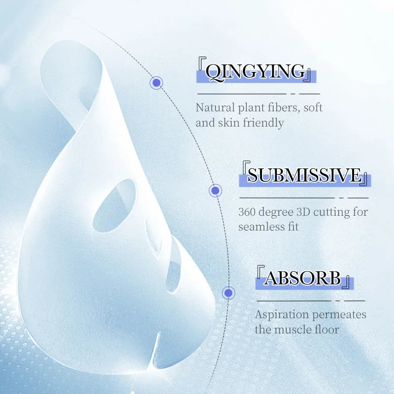 Hyaluronic Acid Sheet Masks (10-Pack) — Hydrating & Firming Ampoule Face Masks
