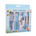 6-Piece Baby Grooming Kit Hair Comb Nail Trimmer Scissors Clipper Hygiene Set Toddler Gift