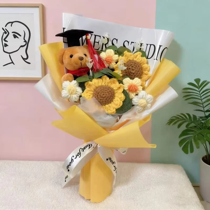 Hello Kitty Plush Bouquet — Kawaii Sanrio Graduation & Birthday Gift