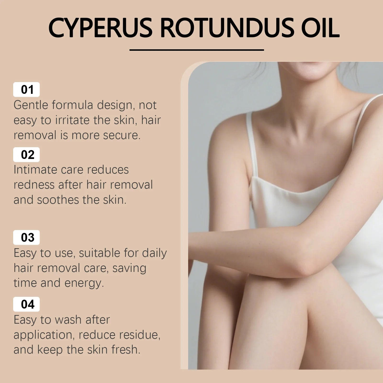 Body Smoothing Oil — Nourishing Hydrating Skin Oil for Soft, Smooth Skin