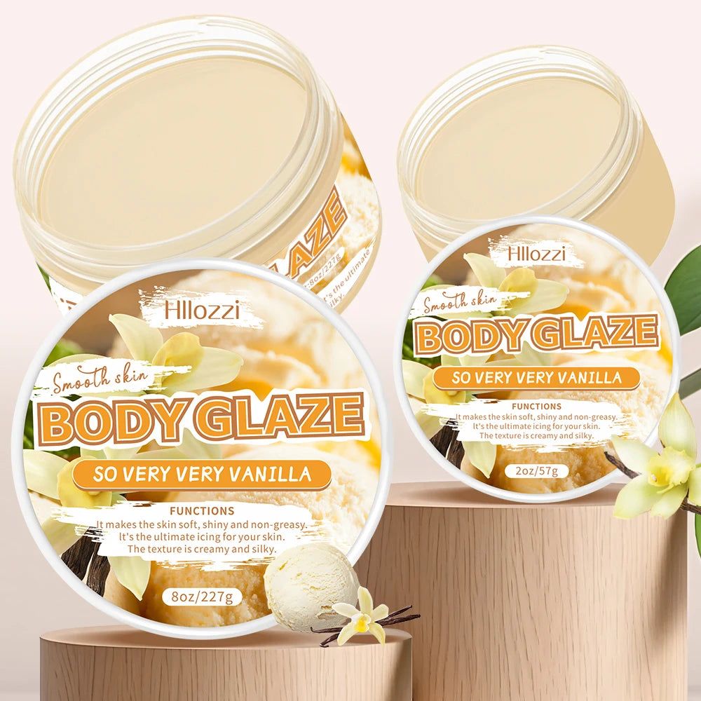 Vanilla Whipped Body Glaze — Nourishing Non-Greasy Body Butter