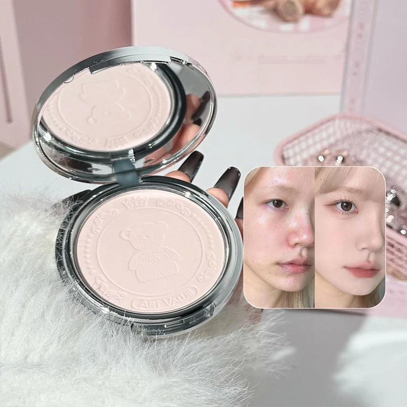 7-Piece Full Face Makeup Set Matte Lip Color Pressed Powder Blush Eye Shadow Palette & Necklace