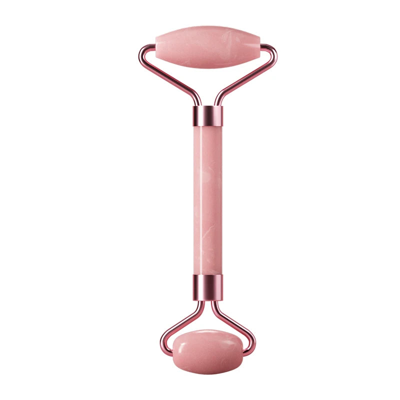Facial Roller & Gua Sha Tool — Face, Neck & Eye Massage Skincare Set
