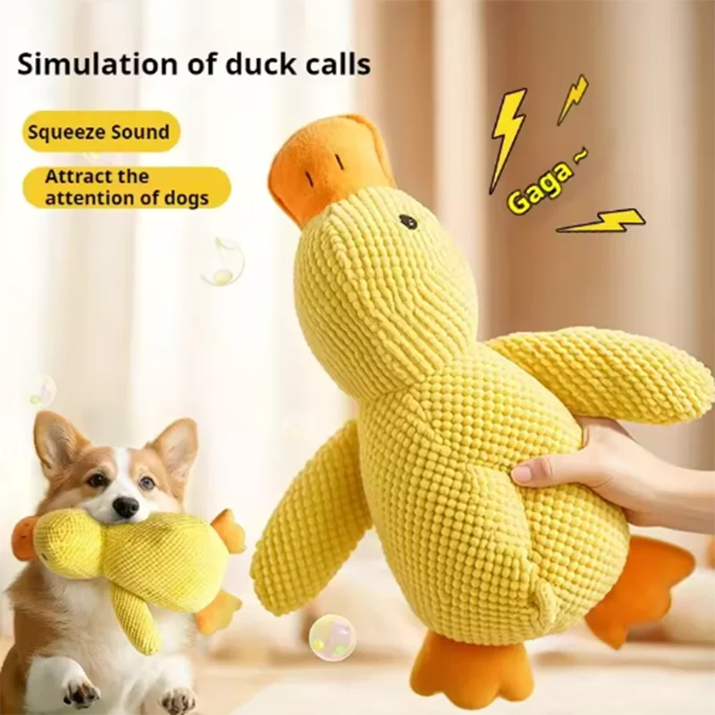 Cuddle Duck Plushie — Soft Cute Stress-Relief Stuffed Toy