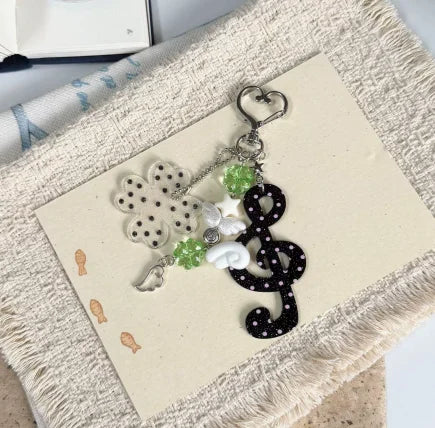 Cute Animal Trinket Keychain — Kawaii Bag Charm & Backpack Pendant