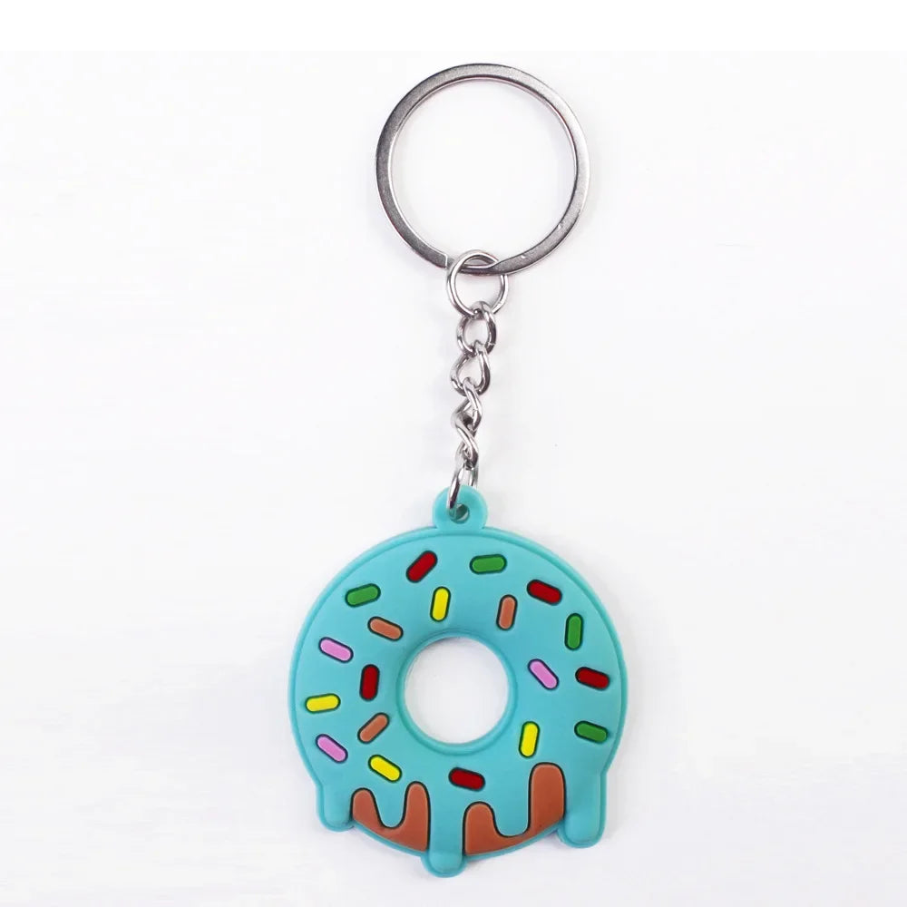 Kawaii Cheese Keychain — Cute Cheese Block Bag Charm & Key Ring