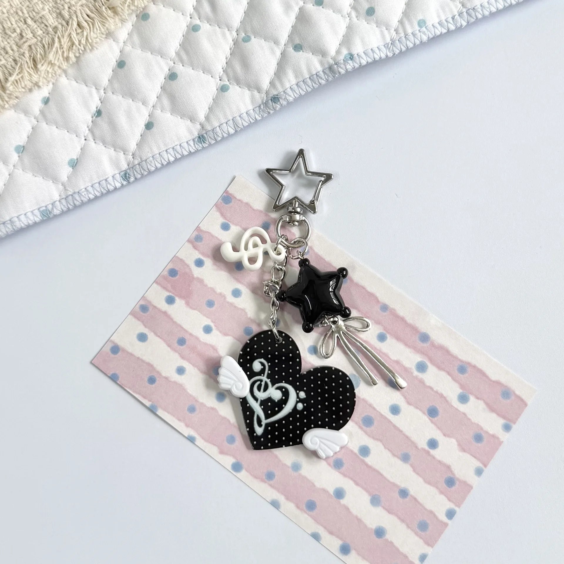 Cute Animal Trinket Keychain — Kawaii Bag Charm & Backpack Pendant