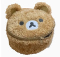 Cute Plush Bear Makeup Bag — Kawaii Cosmetic & Jewelry Pouch