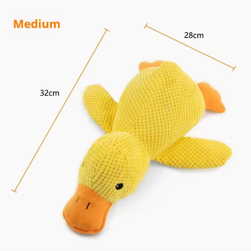 Cuddle Duck Plushie — Soft Cute Stress-Relief Stuffed Toy