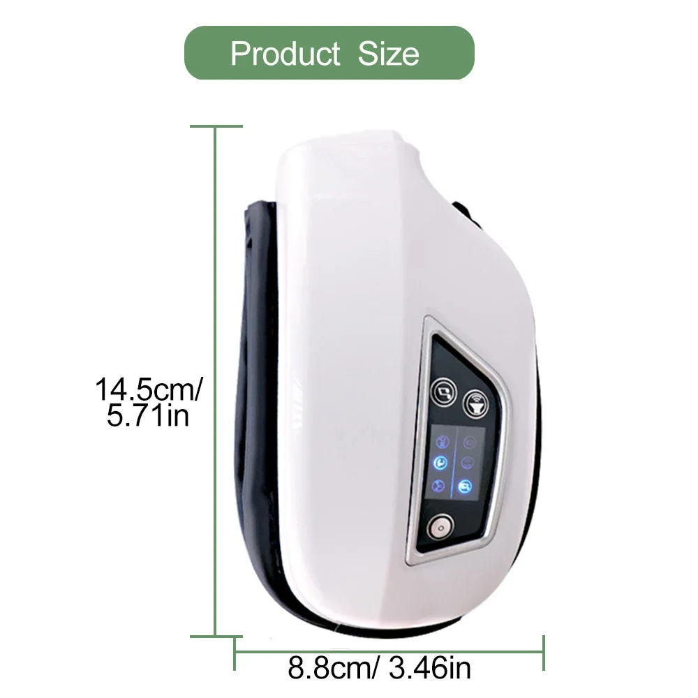 Smart Heated Eye Massager — Bluetooth Music, Foldable