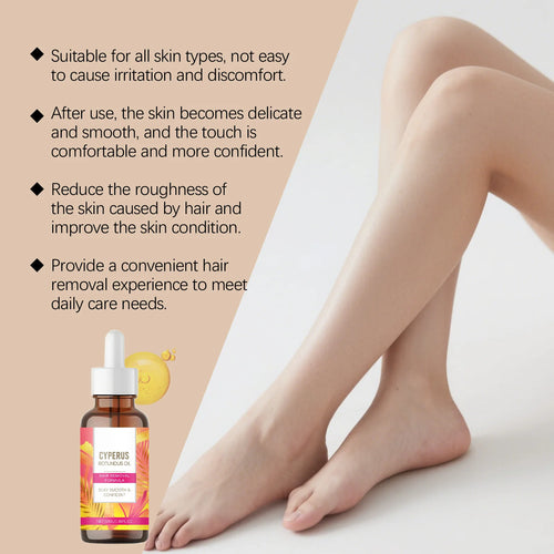 Body Smoothing Oil — Nourishing Hydrating Skin Oil for Soft, Smooth Skin