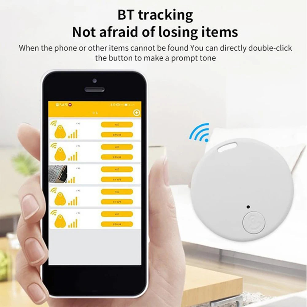 Mini Bluetooth Item Tracker — Anti-Lost Finder for Keys, Wallet & Bags
