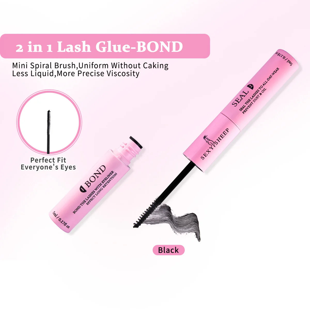DIY Cluster Lash Extensions Kit — Reusable Wispy Faux Mink Lashes