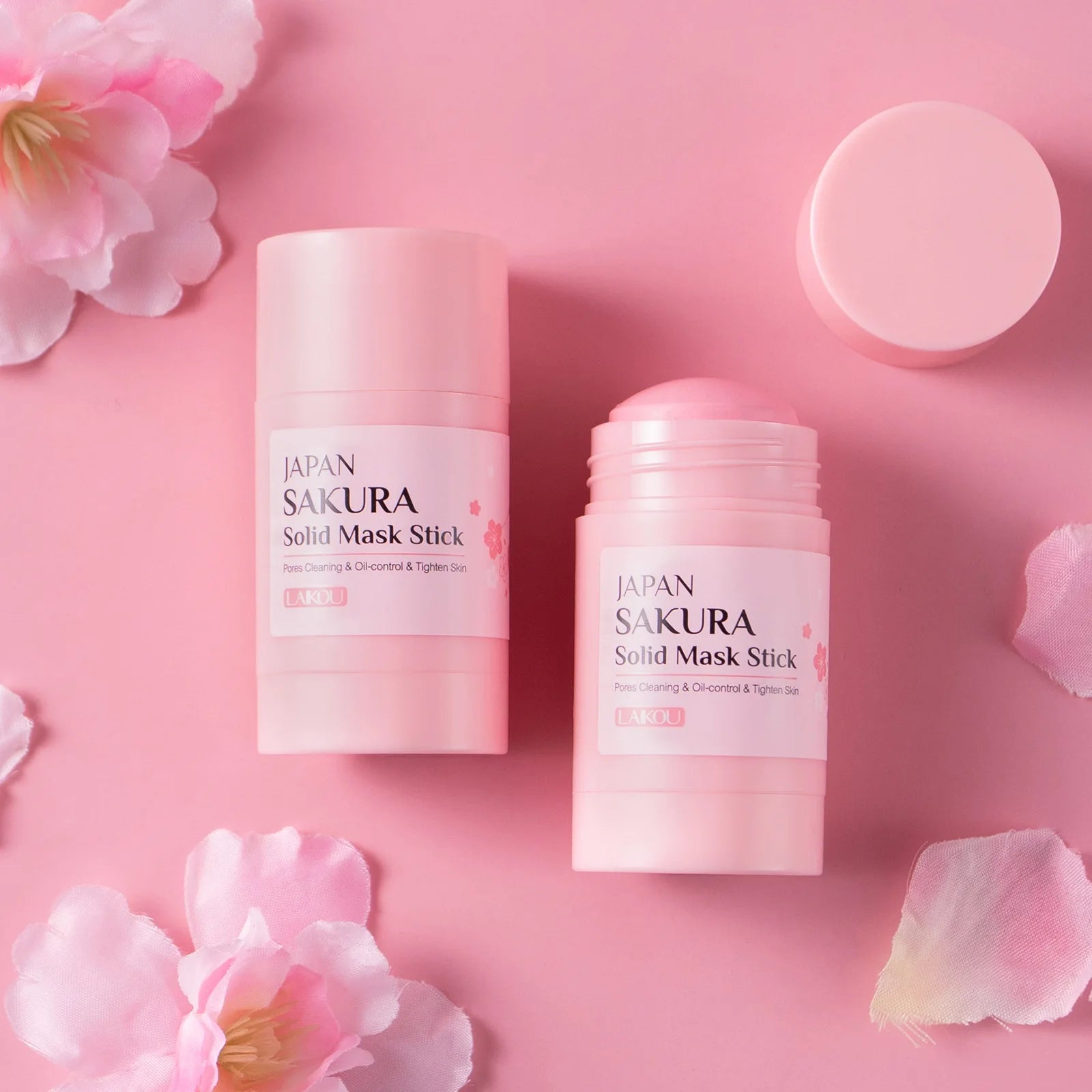 Sakura Clay Mask Stick — Deep-Cleansing Mud Mask for Pores & Blackheads