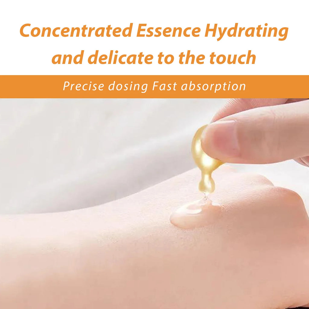 50-Count Collagen Serum Capsules Anti-Aging Spot & Wrinkle Treatment Hyaluronic Acid Whitening