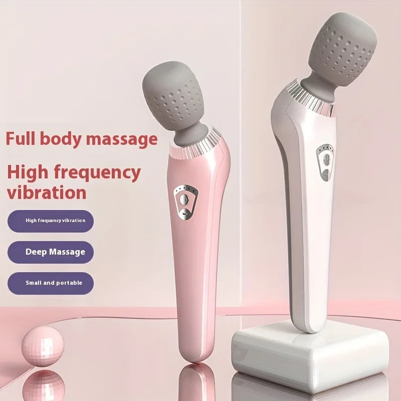 Portable Full-Body Massage Wand — USB Rechargeable